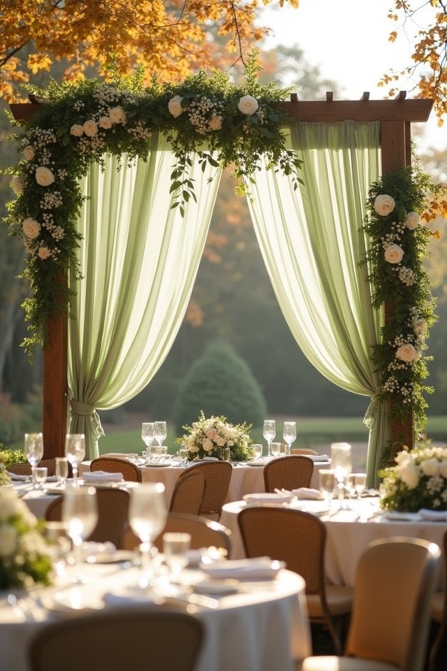sage green wedding elegance
