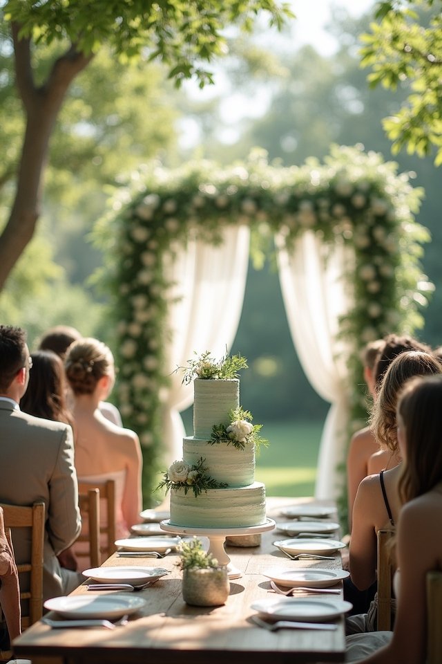 sage green wedding elegance