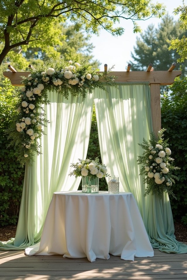 sage green wedding inspiration