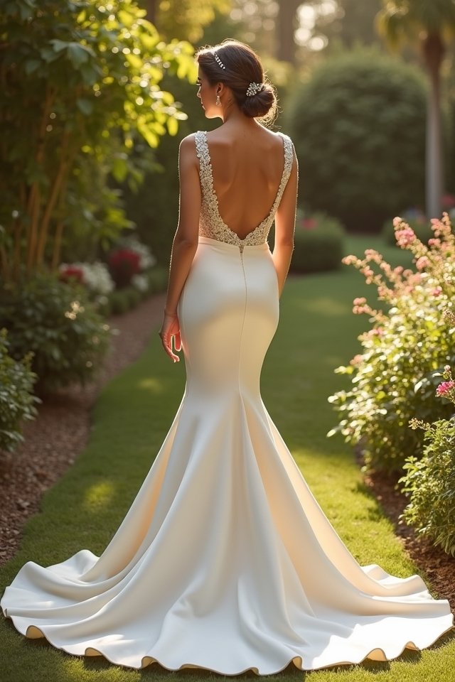 satin elegance for weddings