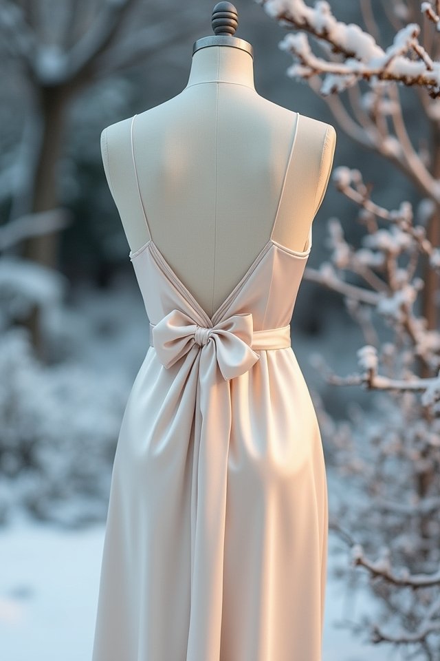 satin slip dress elegance