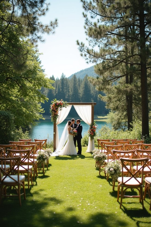 scenic natural wedding backdrops