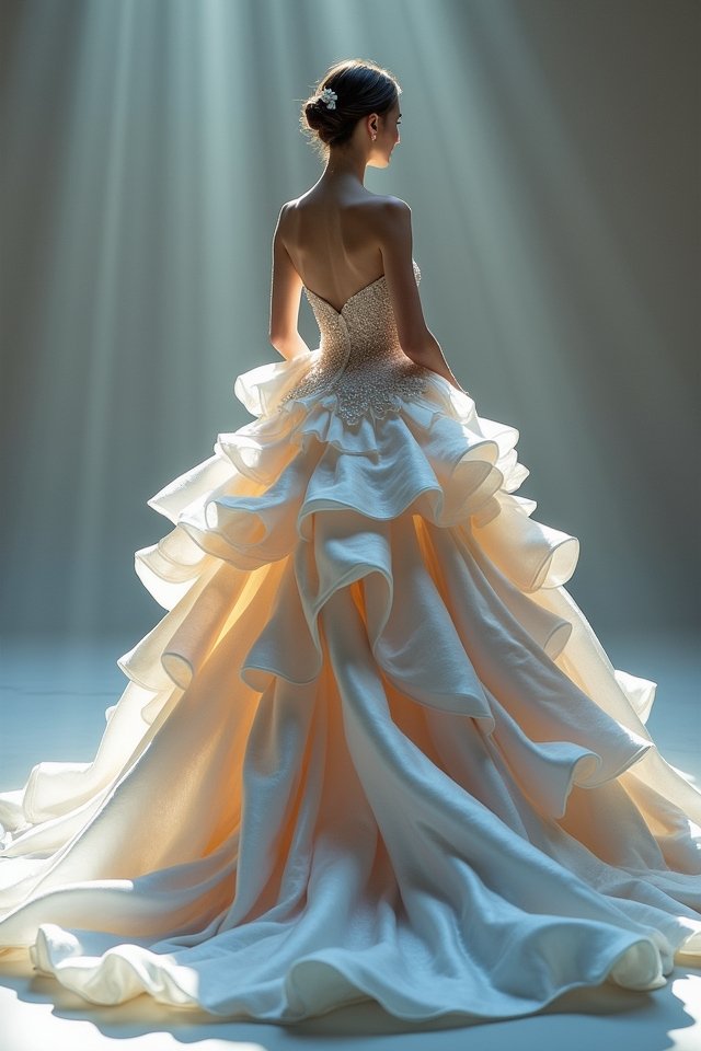 sculptural elegance meets drama