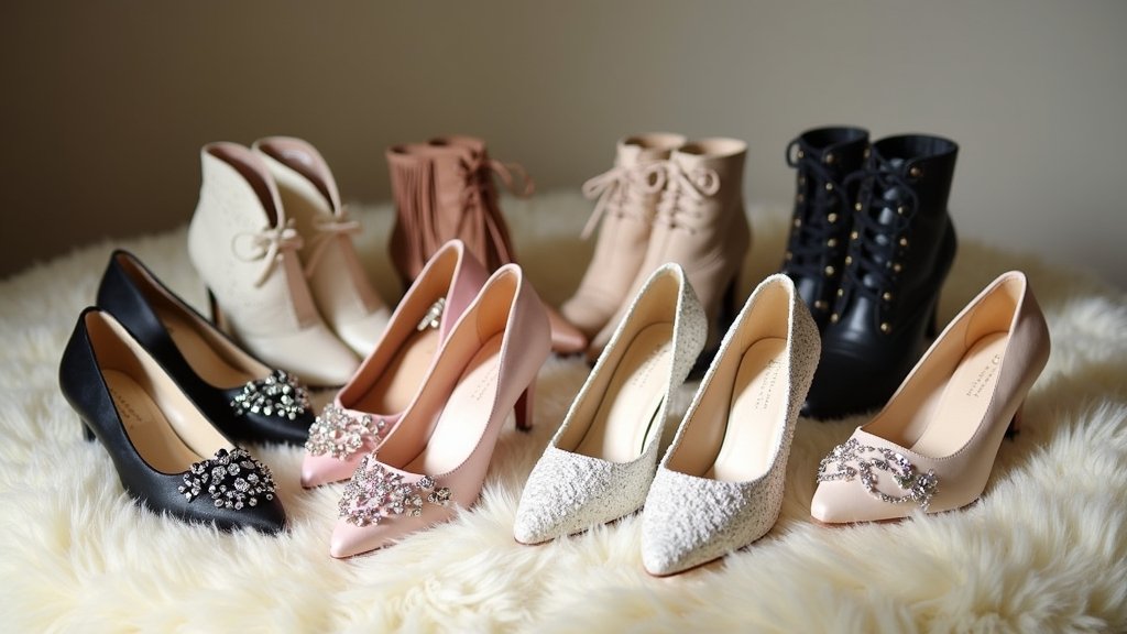 season proof wedding shoes