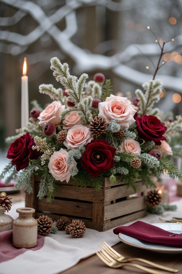 seasonal floral rustic charm