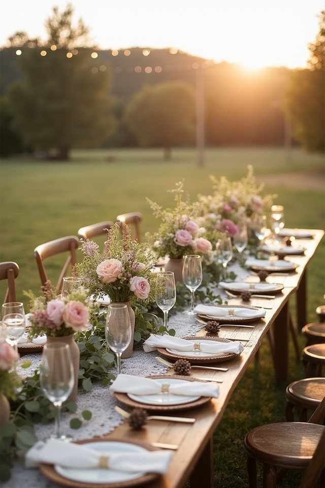 seasonal floral wedding arrangements