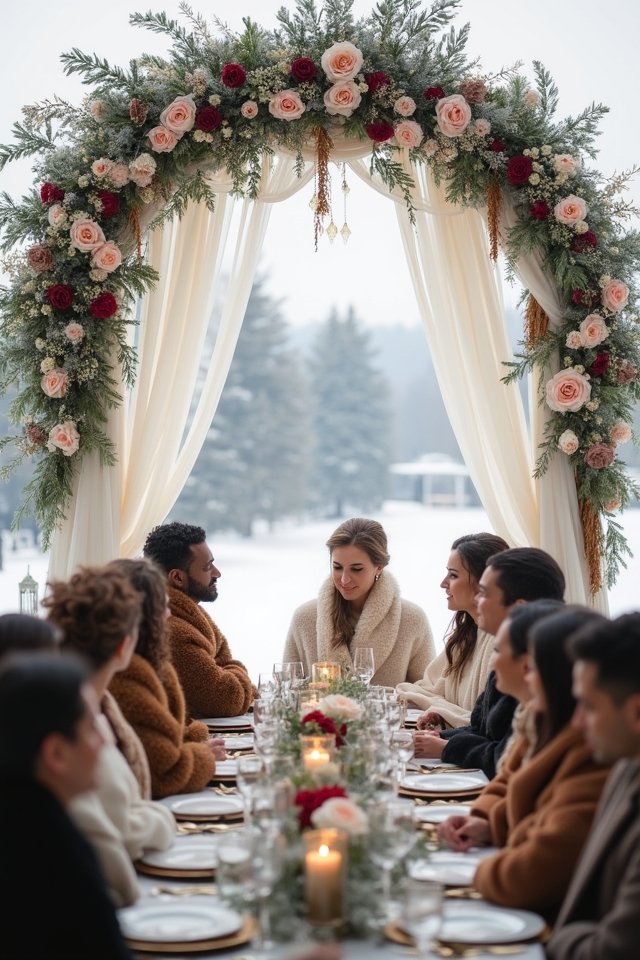 seasonal floral winter magic