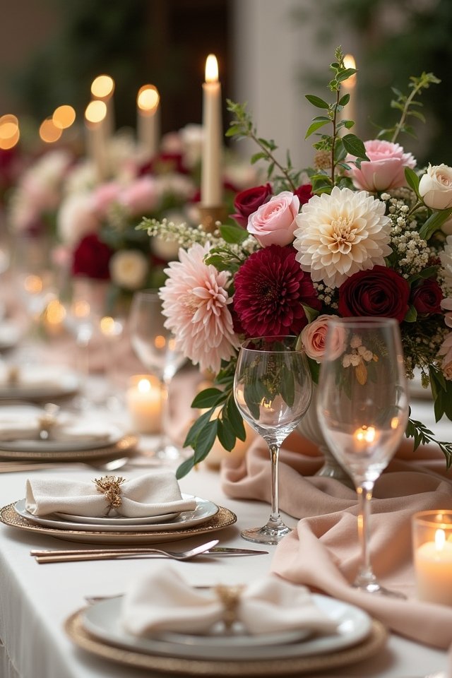 seasonal flower centerpiece arrangements