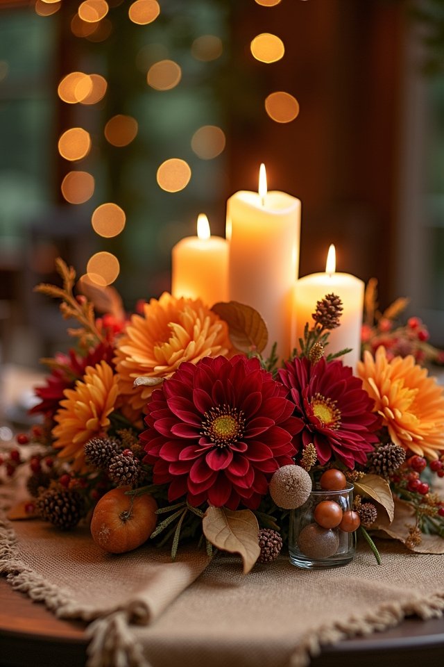 seasonal themed wedding displays