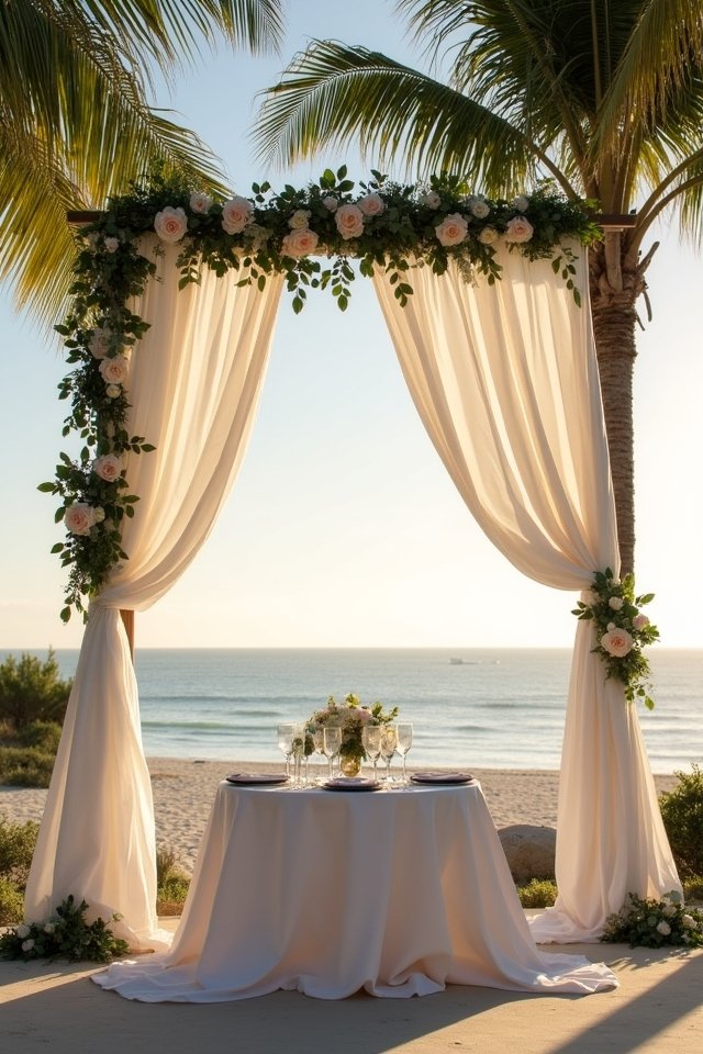 secluded beachfront wedding venue