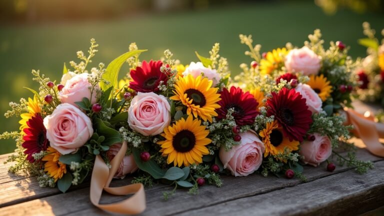 september wedding bouquet styles