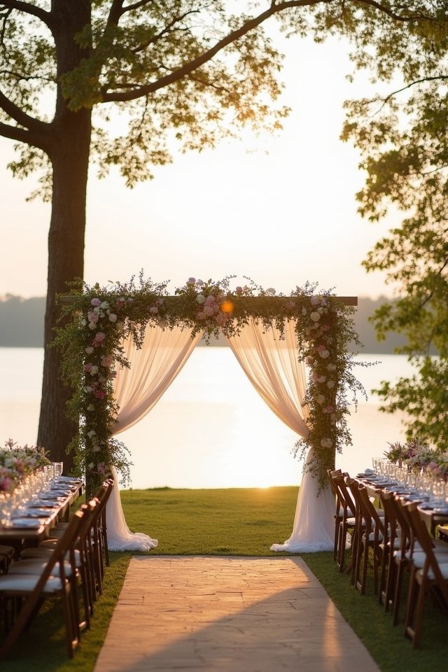 serene lakeside wedding experience