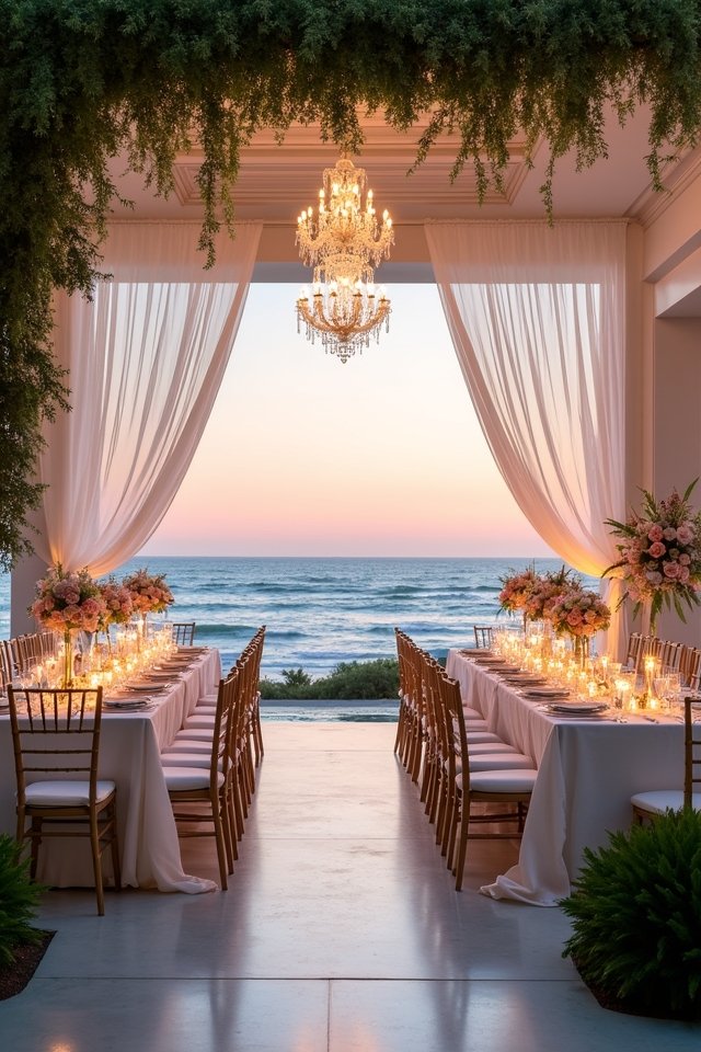 serene oceanfront wedding venue