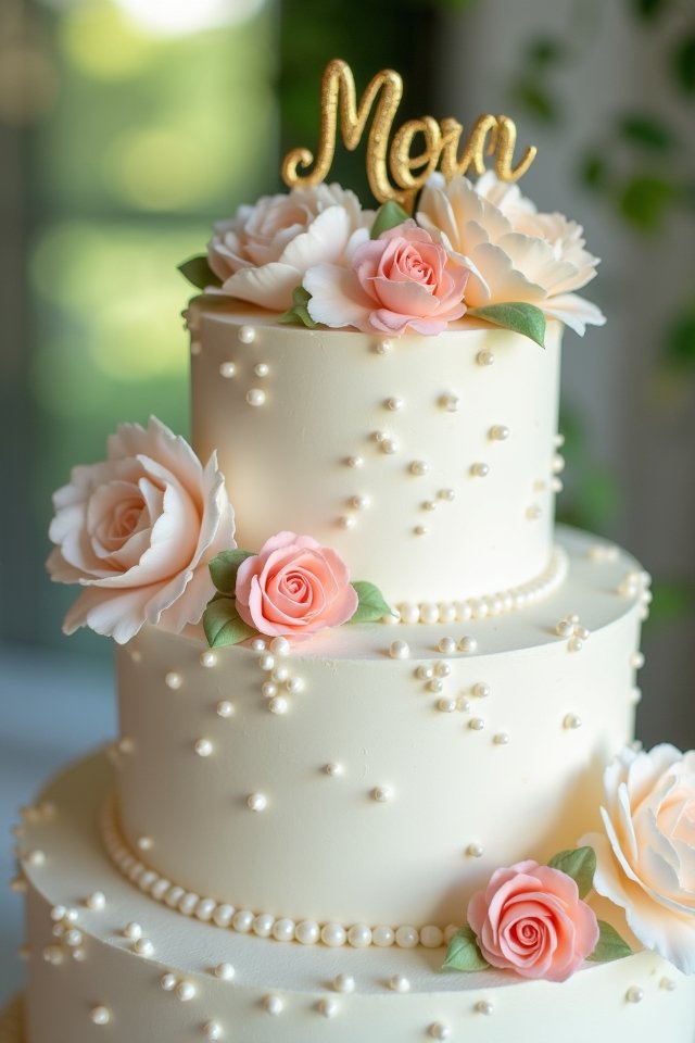 showstopper wedding cake details