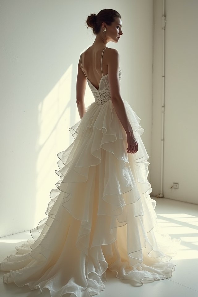 silhouette shapes wedding elegance