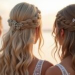 simple glam bridal hairstyles