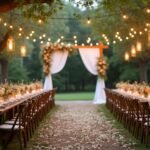 simple traditional wedding decor