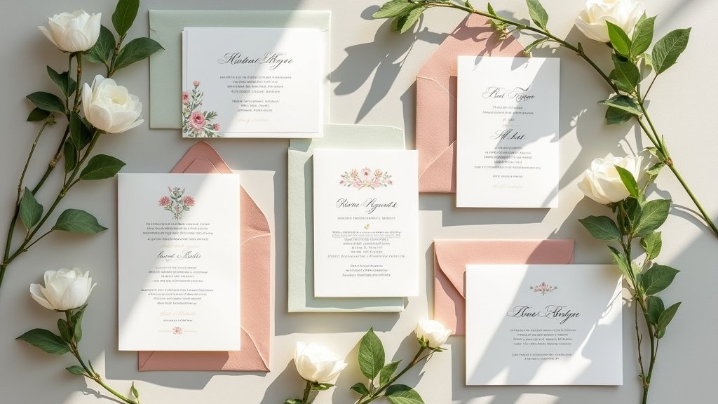simple traditional wedding invitations