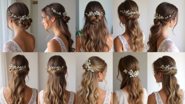 simple wedding hairstyles tutorial