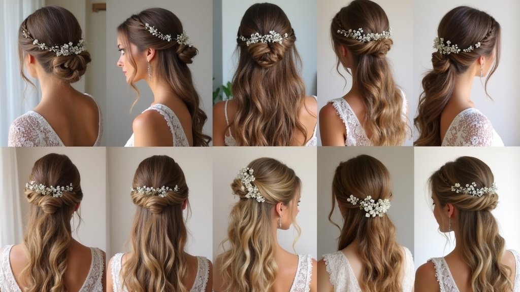 simple wedding hairstyles tutorial