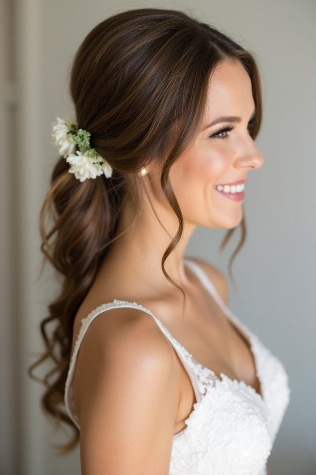 sleek and sophisticated ponytail