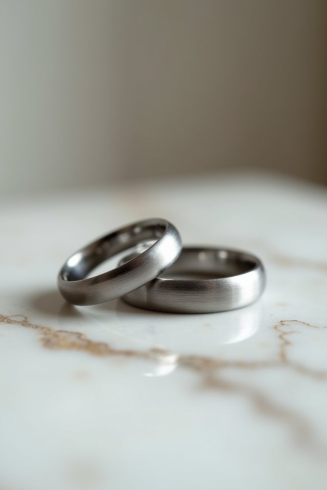 sleek durable titanium elegance