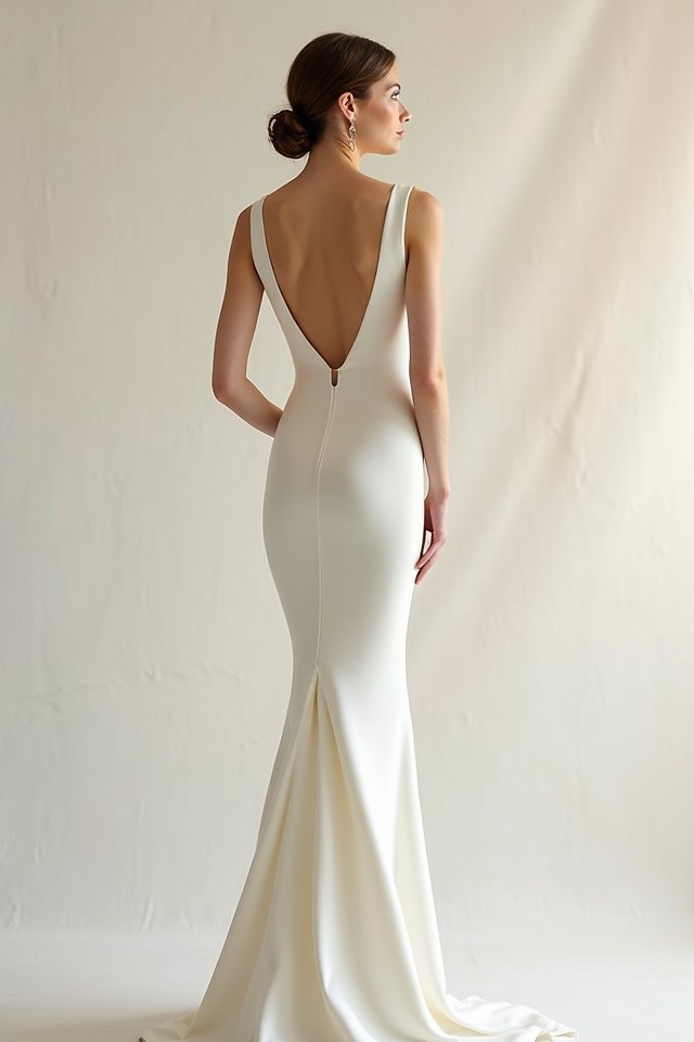 sleek elegant timeless silhouette