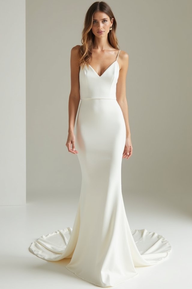 sleek modern elegance dress