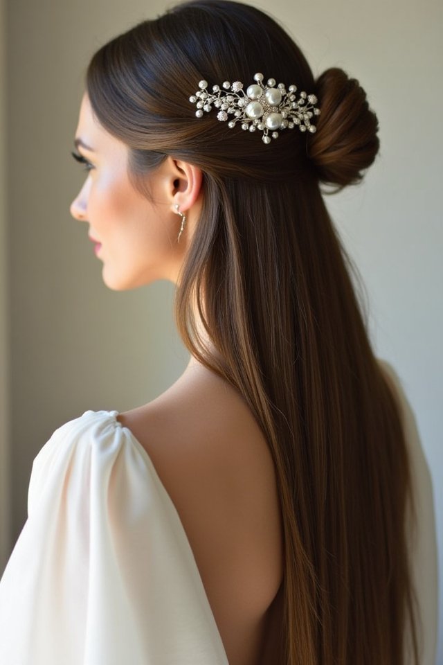 sleek ponytail polished elegance