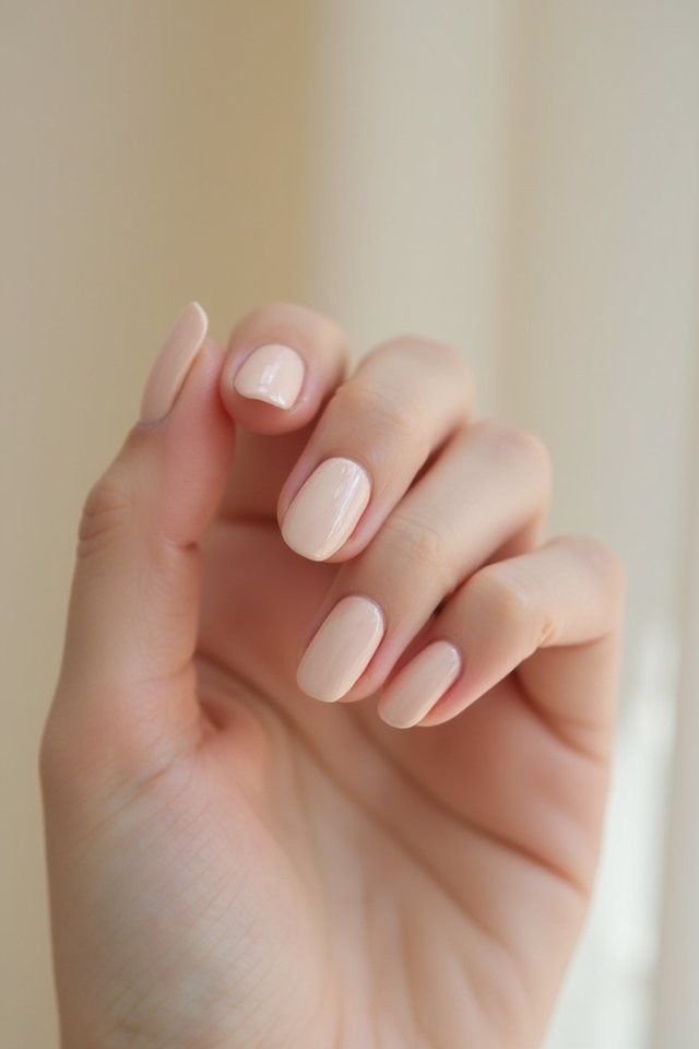 soft creamy nude elegance