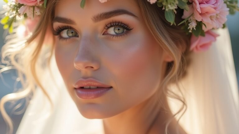 soft glam bridal makeup