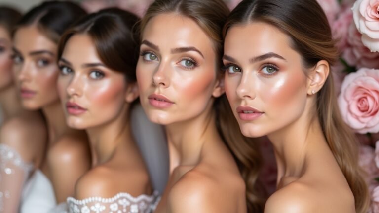 soft glam bridal makeup