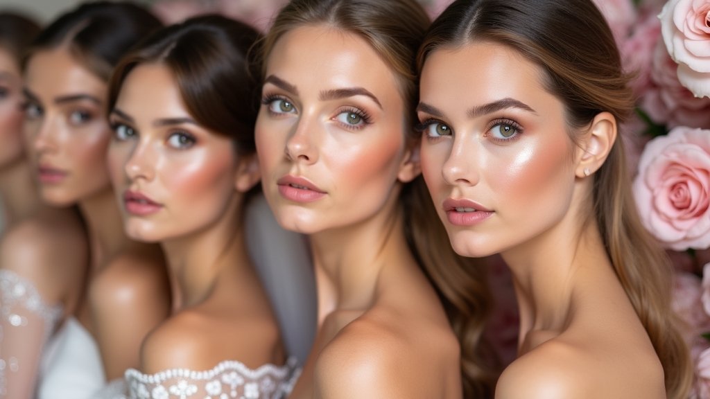 soft glam bridal makeup