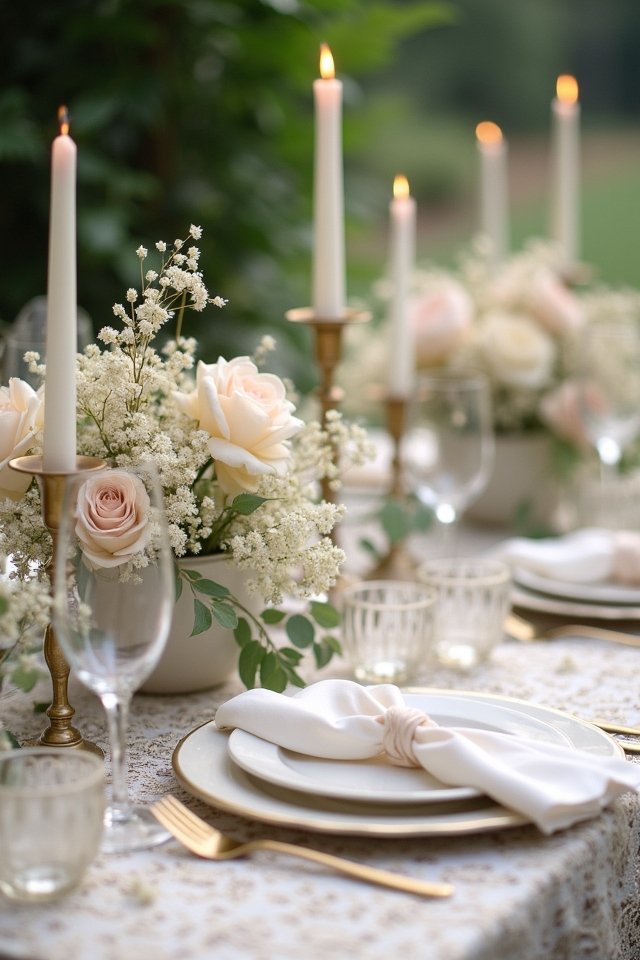 soft ivory wedding elegance