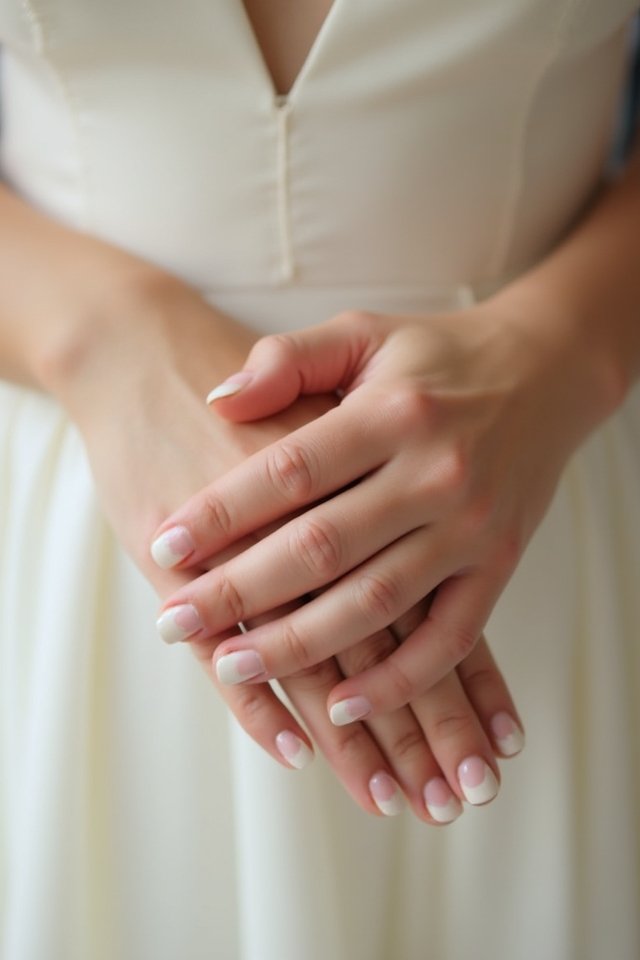soft matte bridal elegance