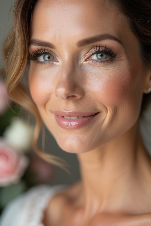 soft natural bridal elegance