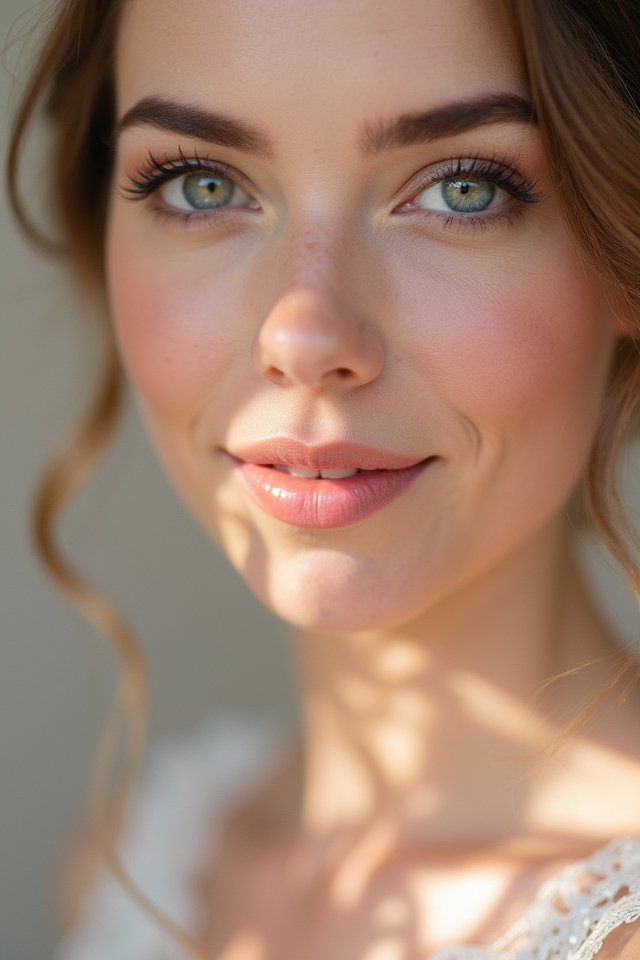 soft romantic pink makeup