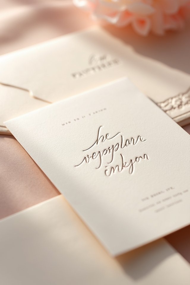 soft textures embossed elegance