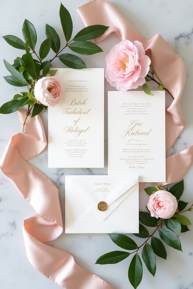 sophisticated bespoke invitation designs
