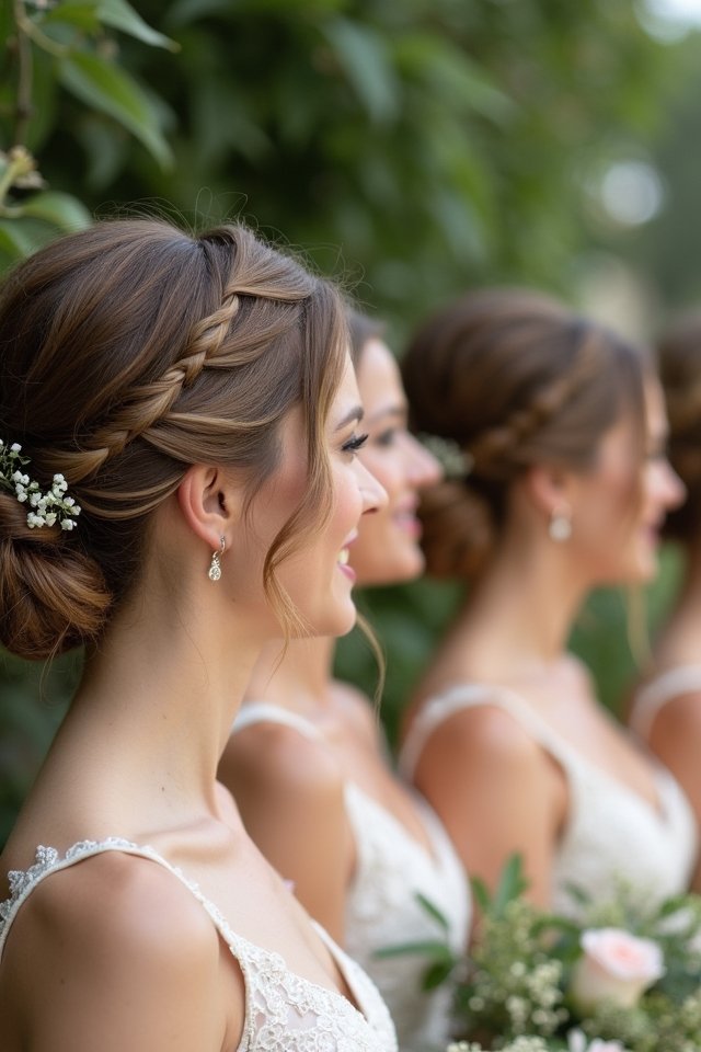 sophisticated chignon hairstyle elegance