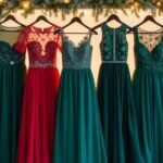 sophisticated winter wedding attire
