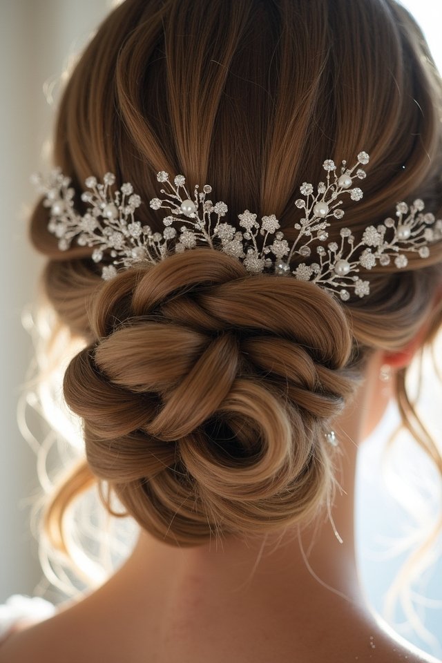 sparkling bridal hair accessories