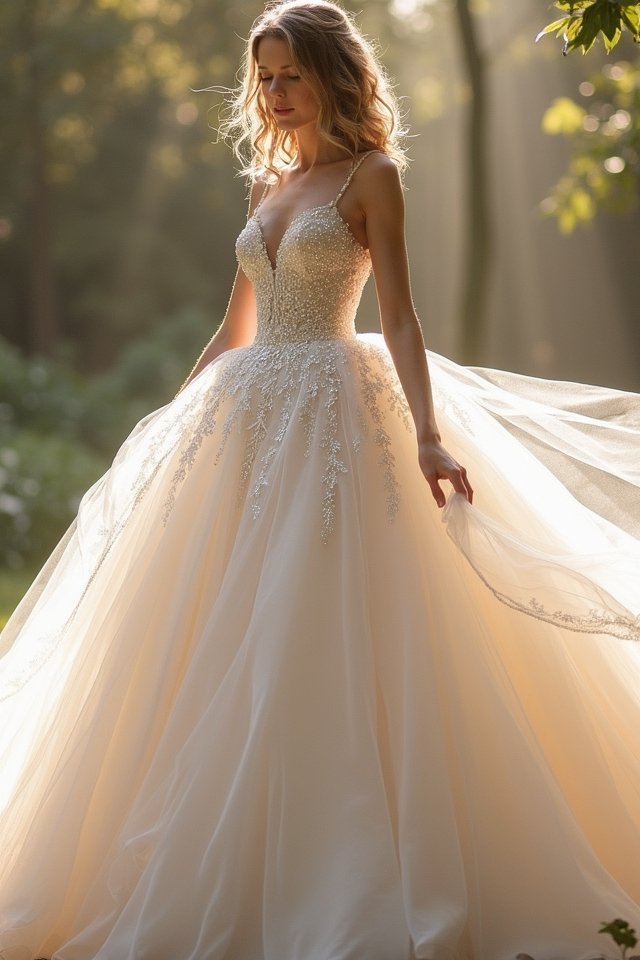 sparkling elegance with drama