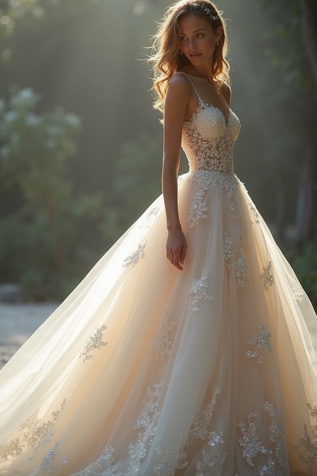 sparkling sequin embellishments elevate