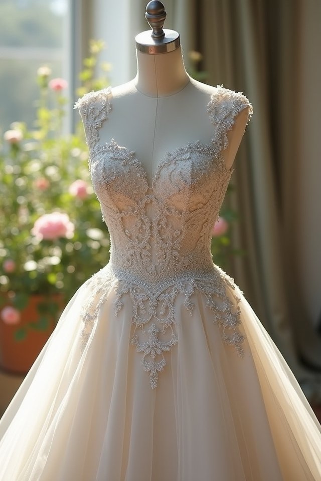 sparkling sweetheart satin dress