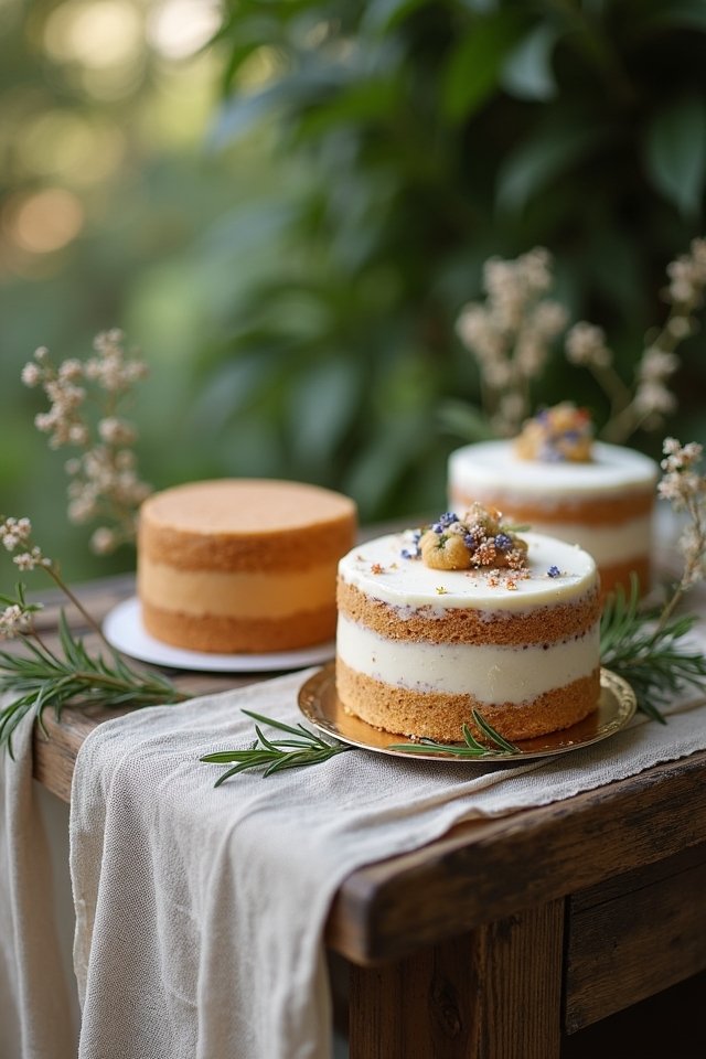 spiced herb infused cake delight
