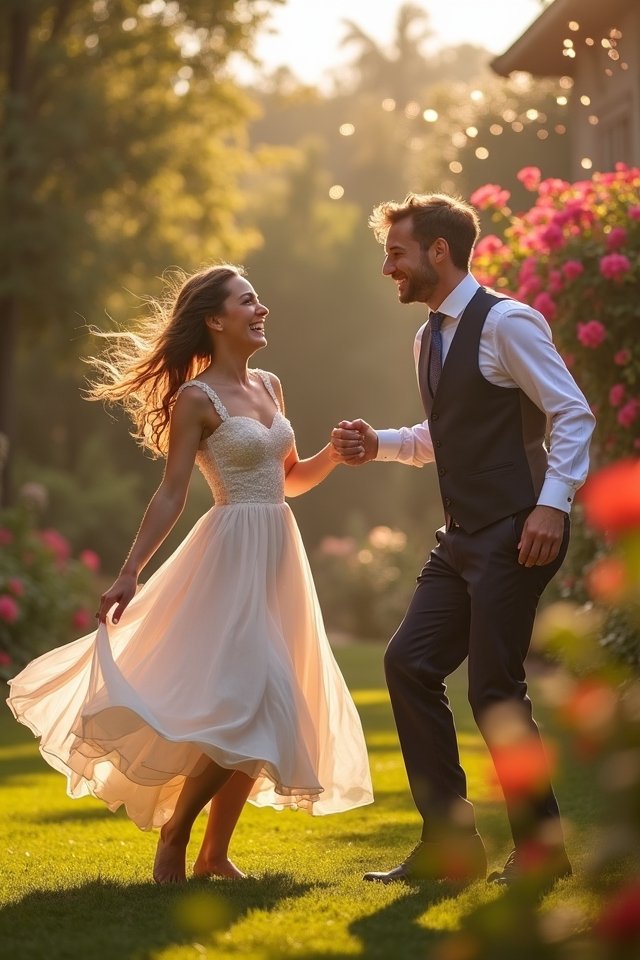 spontaneous joyful celebration moments