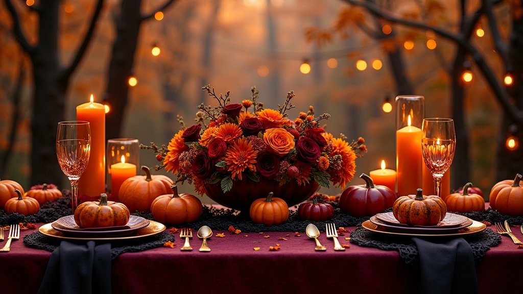 spooky chic wedding inspiration