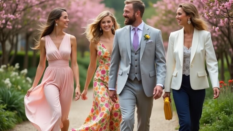 spring wedding guest attire