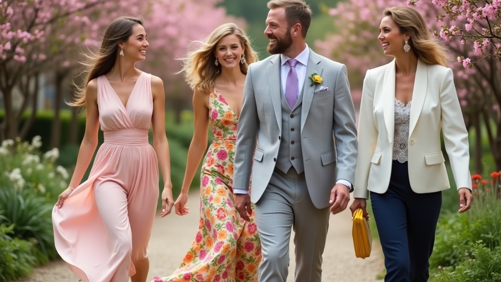 spring wedding guest attire
